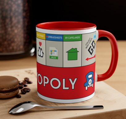 Monopoly themed Mug