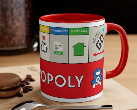 Monopoly themed Mug